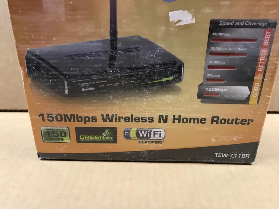 Factory Sealed TrendNet 150 Mbps Wireless Home Router - Image 3 of 4