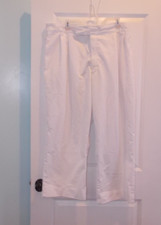 Cintas Men's Size 45X27 White Uniform Work Pants