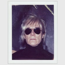 Andy Warhol Rare Vintage Original 1986 Self-Portrait Polaroid Photo FA02.00135