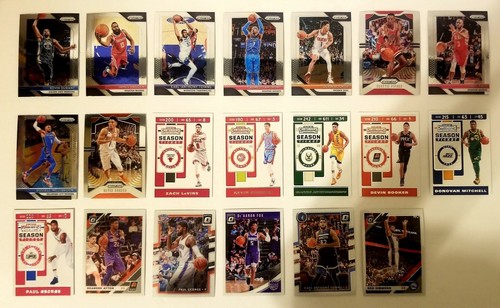 ZESTAW (20) KART DO KOSZYKÓWKI PANINI Durant Harden Donruss Optic Prizm Contender - Zdjęcie 1 z 12