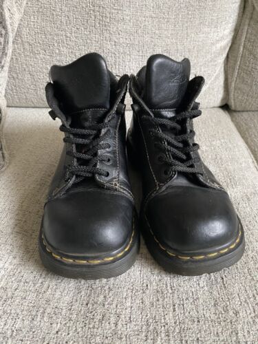 Dr Martens 8542 Vintage Mens Size 8 Black Ankle L… - image 1