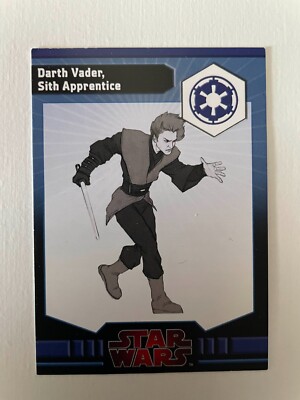 WOTC Star Wars Miniatures - Darth Vader Sith Apprentice / Card Only / FREE S/H