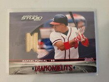 Rafael Furcal Diamond Cuts Bat Relic 30/200 2004 Donruss Studio Baseball
