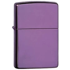 Zippo High Polish Purple Pocket Lighter, Abyss