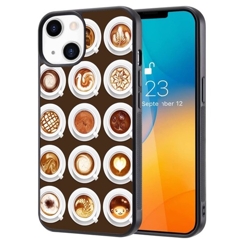 Anti scratch Cover For iPhone SE XS XR Max 5 6 7 8 Plus Magical Latte Coffee - Picture 17 of 25