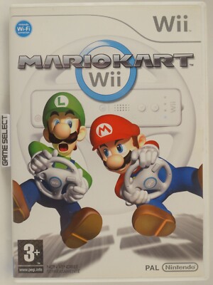 Mario KART Wii Super Bros Nintendo Wii And WiiU U PAL Original