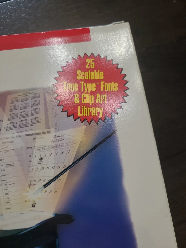 Rare VTG Tech Calendar Software 1994 IBM PC Compatibles Windows 3.1 or higher - Image 2 of 4