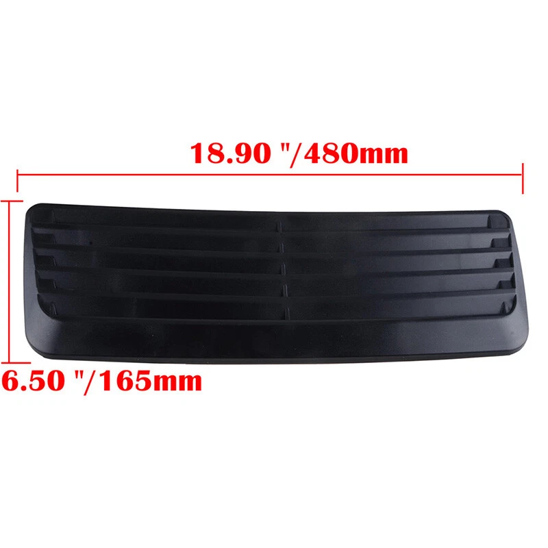 Universal For Car Air Flow Intake Hood Scoop Vent Bonnet Cover Louver Scoop NEW — 第 3/4 张图片