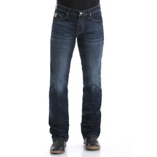 Cinch Men's Ian Performance Denim Slim Fit Boot Cut Jeans MB65436001