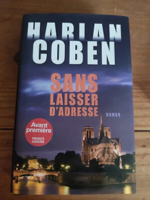LIVRE Sans laisser d'adresse roman de Harlan Coben comme neuf - Photo 1/3