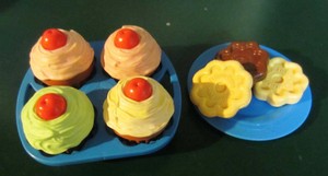 play food cupcakes