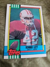 1990 Topps NFL # 9 Ronnie Lott HOF