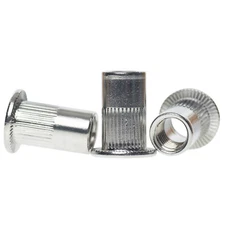 M3 M4 M5 M6 M8 M10 M12 STAINLESS STEEL RIVNUTS BLIND NUTSERTS KNURLED RIVET NUTS