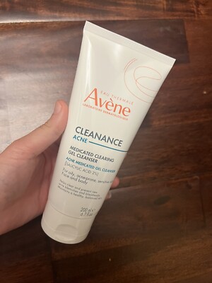 Eau Thermale Avene Cleanance ACNE Medicated Clearing Gel Cleanser 200 ml 6.7 oz