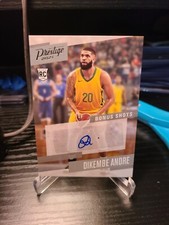 Dikembe Andre 2021 Panini Chronicles Draft - Prestige AUTO