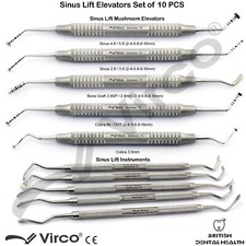 Zahn Implantate Sinus Lift Pilz Heber Instrumente Implantologie Set