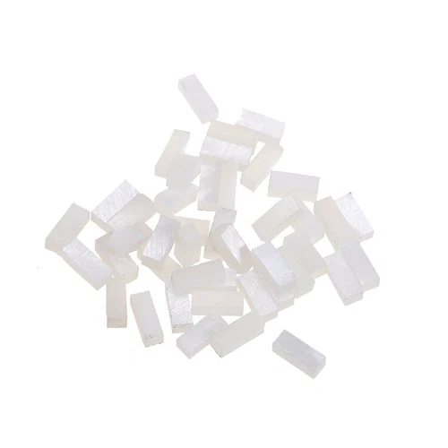 Musiclily Pro 100Pcs White Pearl Guitar Binding Inlay Purfling Strips 1.6x1.3x4m