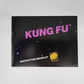 Kung Fu Nintendo NES Black Box 5 Schrauben Hangtab Early Print - Near Mint - USA