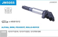 Janmor ZüNdspule ZüNdmodul FüR BMW 3Er Compact 316 TI 318 325 318I 316I 320I