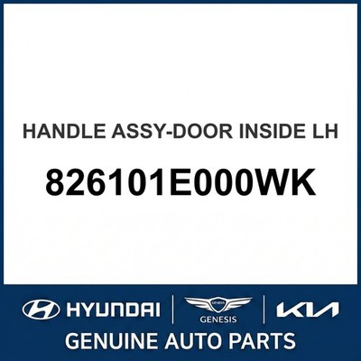 2005-2011 Hyundai Accent Griff Montage-Tür innen OEM Neu 826101E000WK