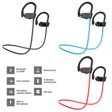 Waterproof Bluetooth 5.0 Earbuds Stereo Sport Wireless Headphones in Ear Headset