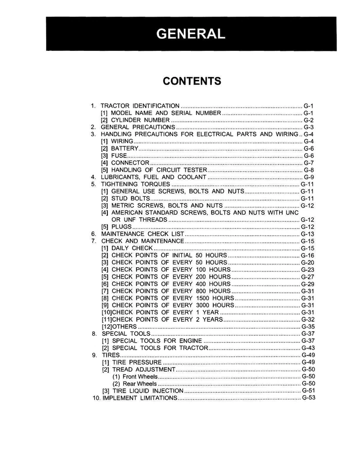 KUBOTA B3200 TRACTOR WORKSHOP MANUAL TRACTOR USER GUIDE, EXTRA-DUTY SPIRAL CLOSU - Image 4 of 4