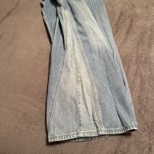 Retro Levi’s 94 Baggy Jeans Wide Leg Size 32 Diagonal Seams - Picture 8 of 8