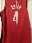 Jalen Green Signed Rockets Nike Red Authentic NBA Swingman Jersey W/COA Fanatics