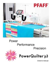PFAFF Power Quilter P3 Instructions User Guide Manual COLOR COPY