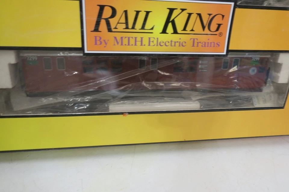 MTH Rail King MTA R-21, 2-Car Subway Add-On Non Powered  30-2198-3 - Image 4 of 4
