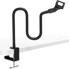 Support de micro col de cygne pour microphone, pour diffusion,