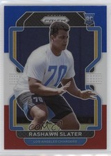 2021 Panini Prizm Rookie Red White & Blue Prizm Rashawn Slater #431 ry1