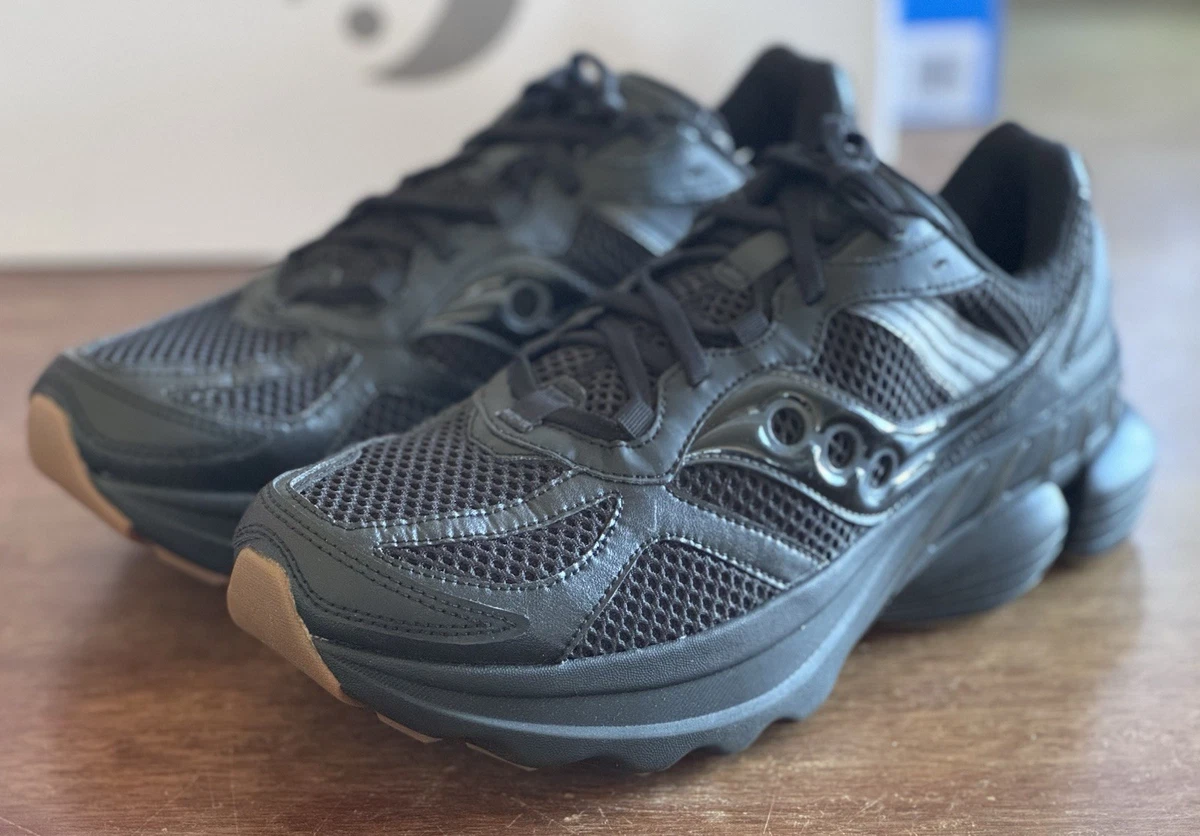 Saucony Grid NXT Men\'s Size 9.5 Triple Black Gum Running Shoes S70797-3 NEW Saucony Grid NXT Triple Black for sale | eBay main image 3