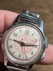 Vintage TIMEX 1950s Southhampton Telemeter Chronograph White Face - Parts - K5