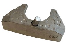 Edel NEW Custom Prototype Carbon Steel Putter Head 350.3g Raw Milled Face