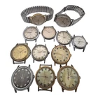 Vintage Timex Mechanical Watch Lot For Parts Repair Men's Lot