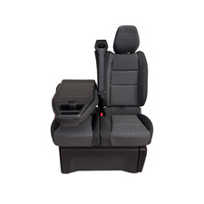 Double Bench Seat - rear of most VANS - DRIVERS OR PASSENGER * DROP DOWN TRAY *