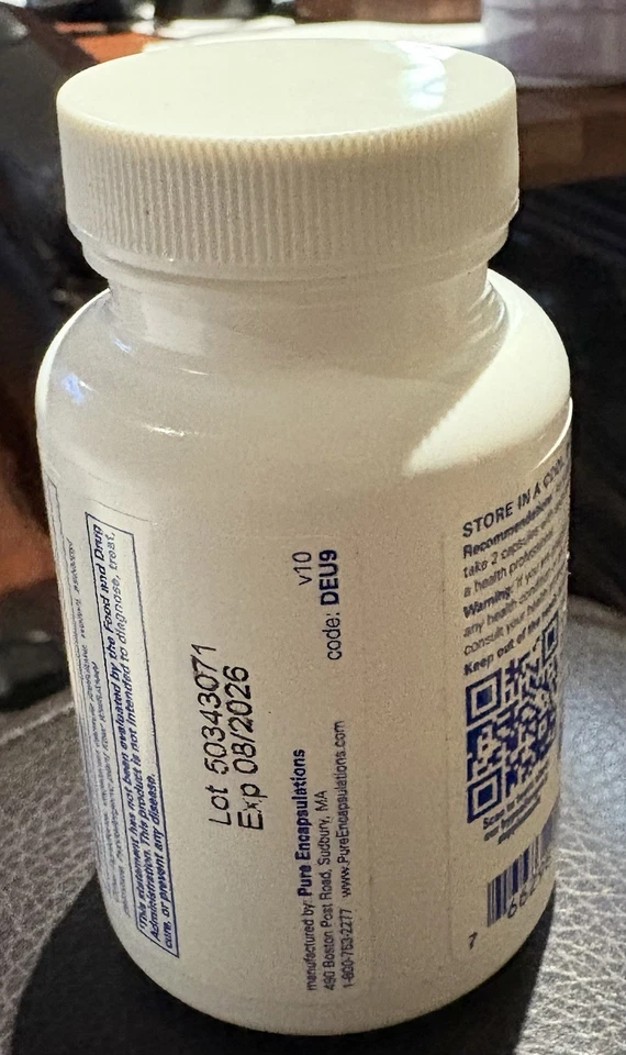 Enzimas digestivas Pure Encapsulations Ultra 90 Foto 3 de 4