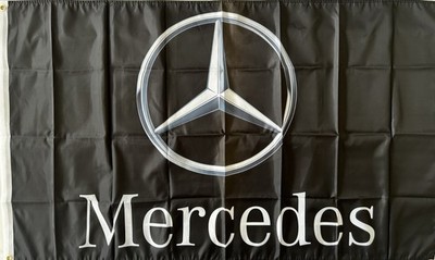Mercedes Benz Fahne Auto AMG Tuning Car A B C E G Klasse GT Gross: 200 x 120 cm
