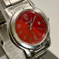 Seiko Lukia Quartz Wristwatch 7N82-0BG0 Ladies 27mm wrist 14cm/5.5in No Box