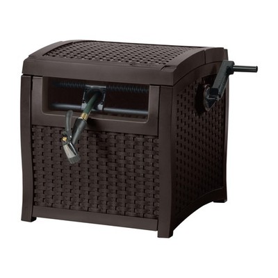Hose Reel with Smart Trak Hose Guide, Water-Tight Connection, Durable Resin C...
