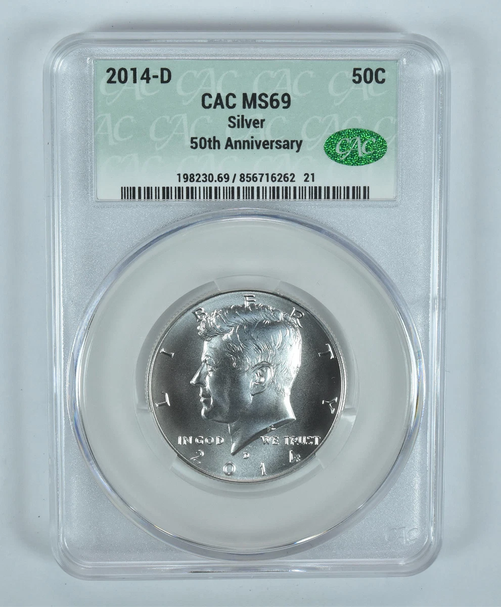 Silver Grade MS 69 Kennedy US Half Dollars (1964-Now) for sale | eBay