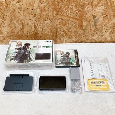 Nintendo Metal Gear Solid 3D Premium Pack 3DS Near Mint JAPAN