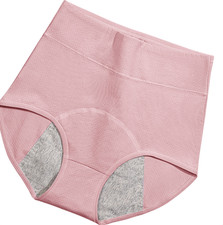 Auslaufsichere Hohe Taille Unterwäsche Damen Waschbar Inkontinenz Slip