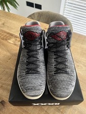 Air Jordan XXXII Flyknit Black Cement UK 11