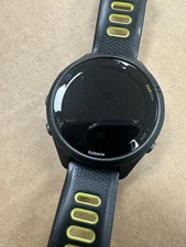 Garmin Forerunner 265S BLACK / GREEN-BLK STRAP GPS Fitness Smartwatch