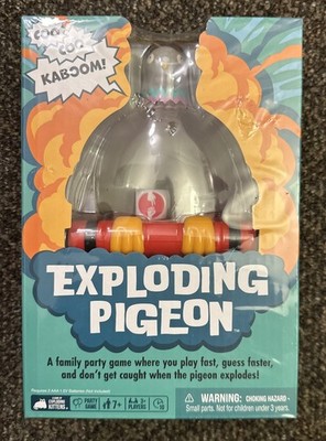 New - Exploding Pigeon - Party Game - From Exploding Kittens Makers