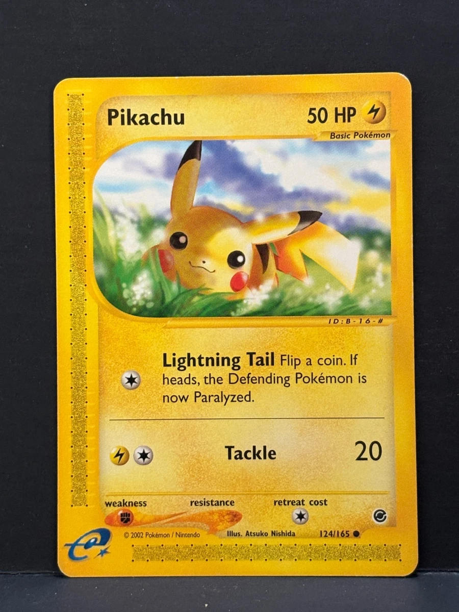 Pikachu Pokémon TCG Expedition Base Set Individual Collectible