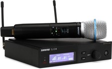 Shure Wireless Microphone System with BETA87A Handheld Vocal Mic,...