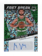 Anton Watson 2024-25 Panini Mosaic Auto Fast Break #AFB-WAT